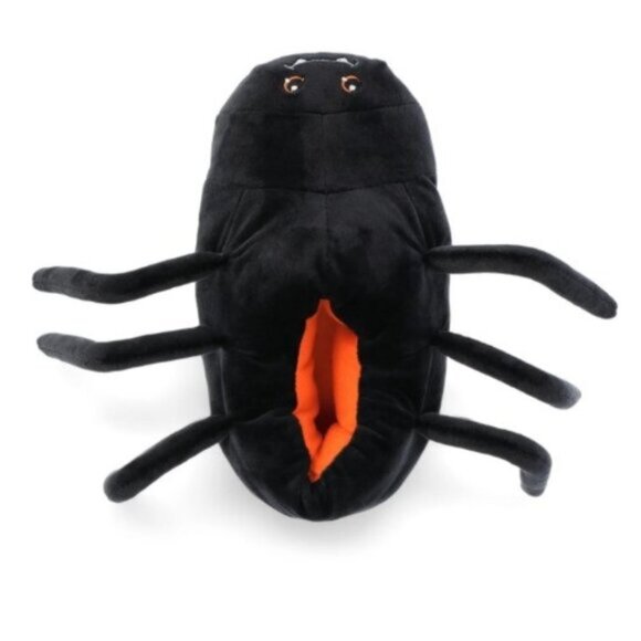 NEW 11-12 Boys Plush Spider Slippers - Picture 4 of 7